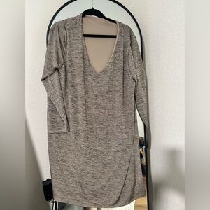 PinkBlush Gold Plus Maternity Dress